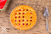 Valentine’s Day Cherry Pie with Lattice Crust