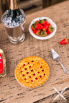 Valentine’s Day Cherry Pie with Lattice Crust