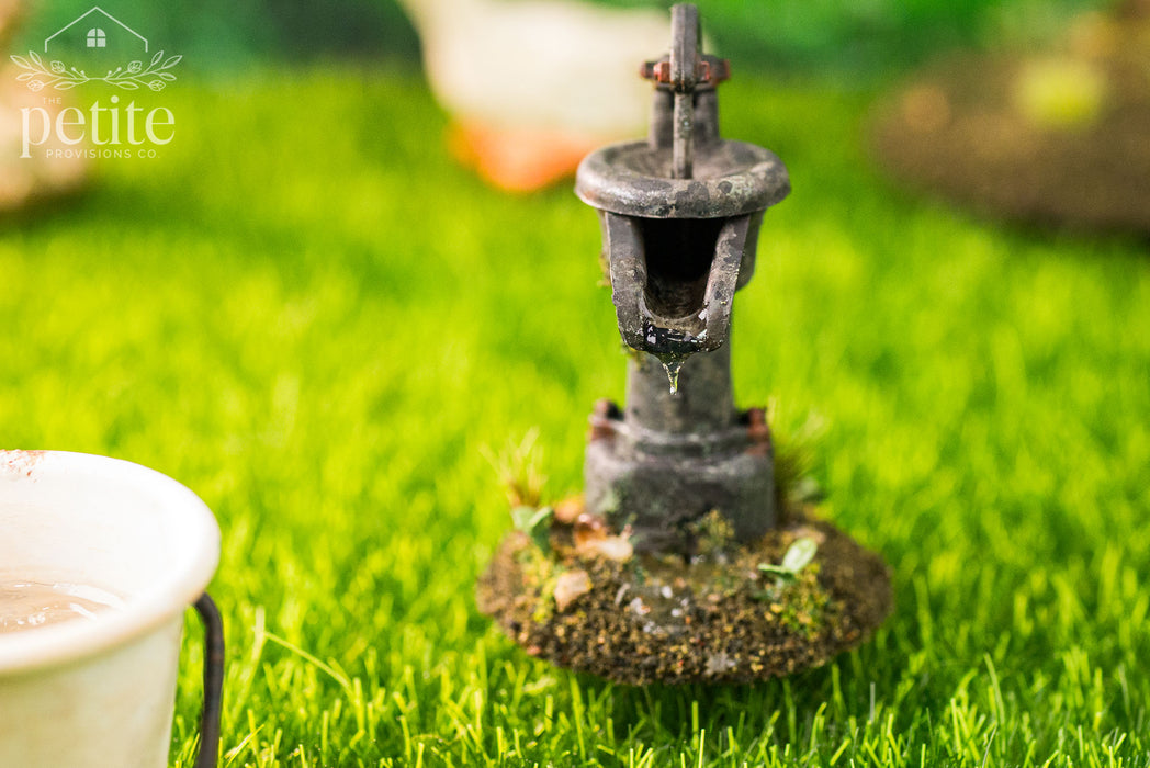 Weathered Garden Hand Pump