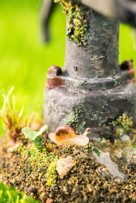 Weathered Garden Hand Pump