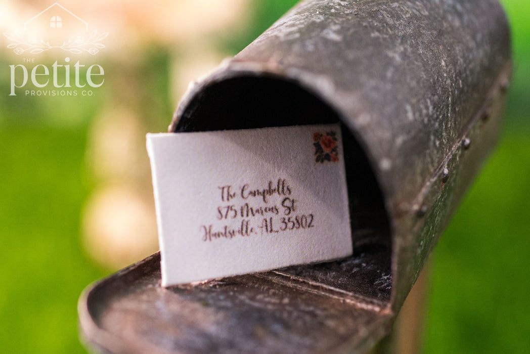 Weathered Garden Mailbox
