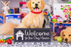 Dollhouse Miniature Welcome to the Dog House Sign - 1:12 Dollhouse Miniature Sign - Farmhouse Decor