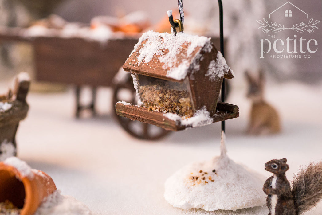 Snowfall Garden Bird Feeder
