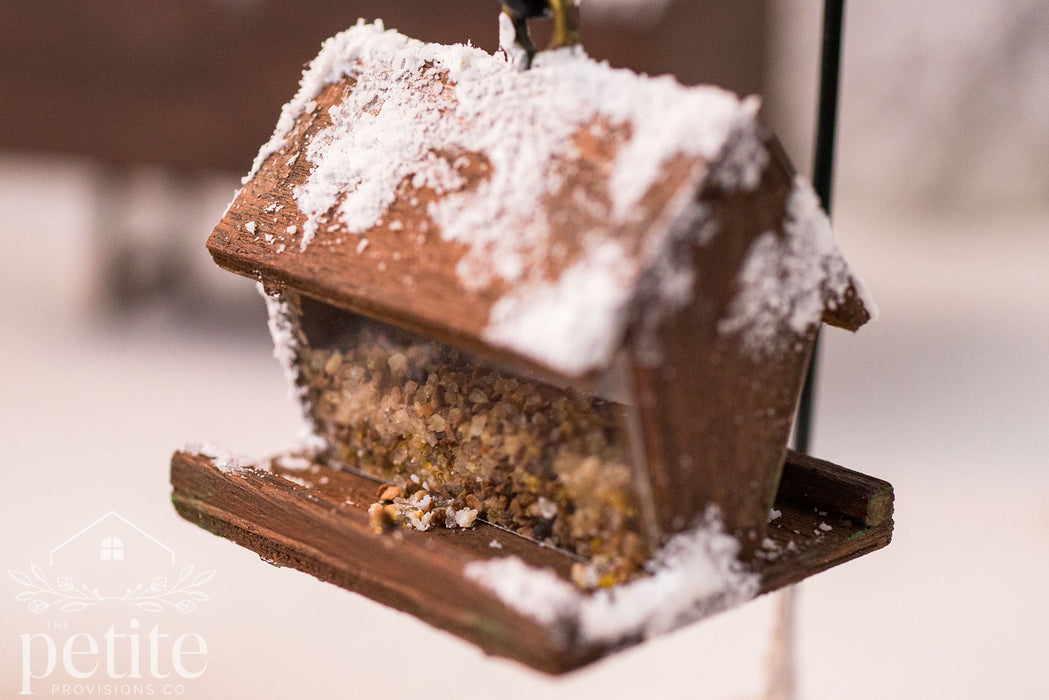 Snowfall Garden Bird Feeder