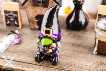 Dollhouse Miniature Gnome Witch Candy Jar